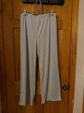 Soft Lounge Pajama Pants in Light Gray